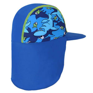 Chapeau d'été UPF50 + Sun Visor Toddler Baby Beach Sun Hat Adjustable Kids Wide Brim Bucket Hat - Product Image 6