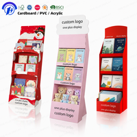 Étagère à livres en carton léger pour magasin de détail, présentoir publicitaire pour point de vente, support pour livres POP
