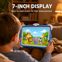 Nueva Tablet PC Android para Estudiantes y Niños con Doble SIM para Llamadas, Pantalla de 7 Pulgadas y Procesador de 1.66GHz para Acceso a Internet