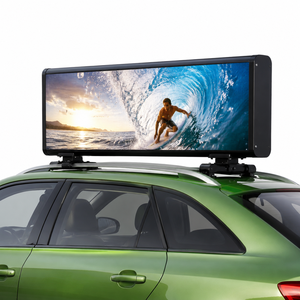 Écran publicitaire sur le toit des taxis, écran LED mobile double face P2.5, écran étanche, contact Wi-Fi - Product Image 5