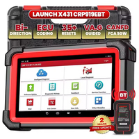 Lector de Códigos Launch X431 CRP919E BT, Herramienta de Diagnóstico de Vehículos de Sistema Completo CANFD DIOP con Codificación ECU y Escáner OBD2