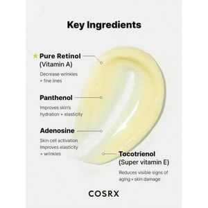 COSRX Crema de Retinol 0.1 20ml con Vitamina E y Pantenol, Crema Facial Nocturna Antienvejecimiento para Todo Tipo de Piel - Product Image 4