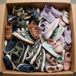 Precio de Fábrica, Lote Mixto de Zapatos para Niños, Zapatillas, Sandalias, Zapatos de Lona al por Mayor, Zapatos para Niños y Niñas, Venta al por Mayor Mixta - Product Image 3