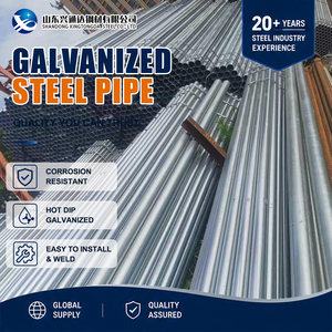 ท่อเหล็กชุบสังกะสีแบบปลายเรียบ S280GD S350GD Z40 G/ตร.ม. 48.3 มม. ASTM A653 ทนทานต่อการกัดกร่อนได้ดีเยี่ยม - Product Image 1