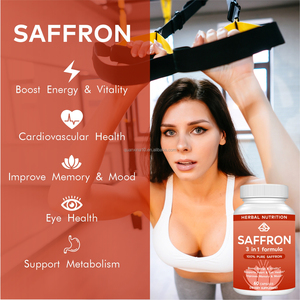 Capsules d'extrait d'herbes naturelles OEM Safran 3 en 1 pour soutenir l'immunité des adultes - 60 capsules - Product Image 3