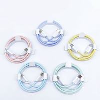 Usine personnalisée Ce 0.5m 1m 1.5m 2m Usbc vers Usb c Câble Chargeur de charge rapide Pd 60w 3a Data Sync Type c vers Type c Câble