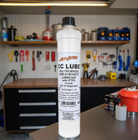 JET-LUBE CC-LUBE Graisse alimentaire incolore multi-usages pour roulements et moteurs