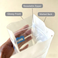 Bolsa de Plástico Personalizada de Polietileno PE PET Transparente Mate con Cierre Reutilizable para Juguetes y Herramientas