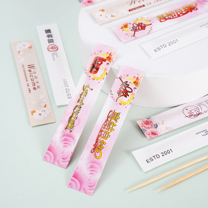 Stuzzicadenti in Bambù Ecologici Monouso Economici all'Ingrosso 6,5cm per <span class=keywords><strong>Casa</strong></span>/Hotel/Ristorante, Confezione Personalizzata - Product Image 1