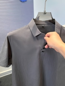 Nouveau Polo en Coton de Haute Qualité pour <span class=keywords><strong>Homme</strong></span> 2026 LY – T-shirt d'Été à Col Revers Ample pour <span class=keywords><strong>Homme</strong></span> - Product Image 6