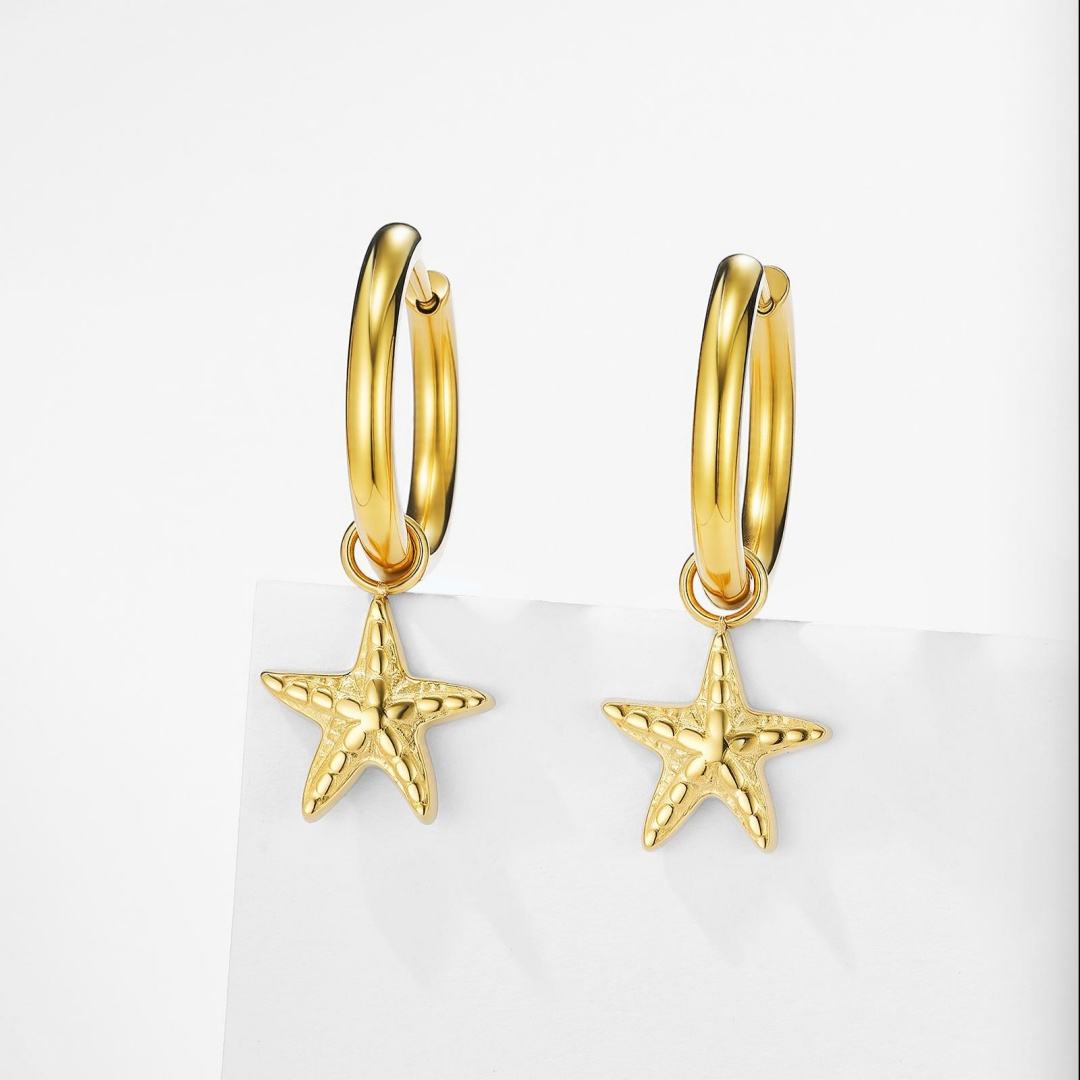 ต่างหูรูปปลาดาว