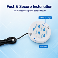 Lecteur de musique à commande vocale 2W pour voitures avec fonction sonore personnalisée, interface d'alimentation USB 5-35V