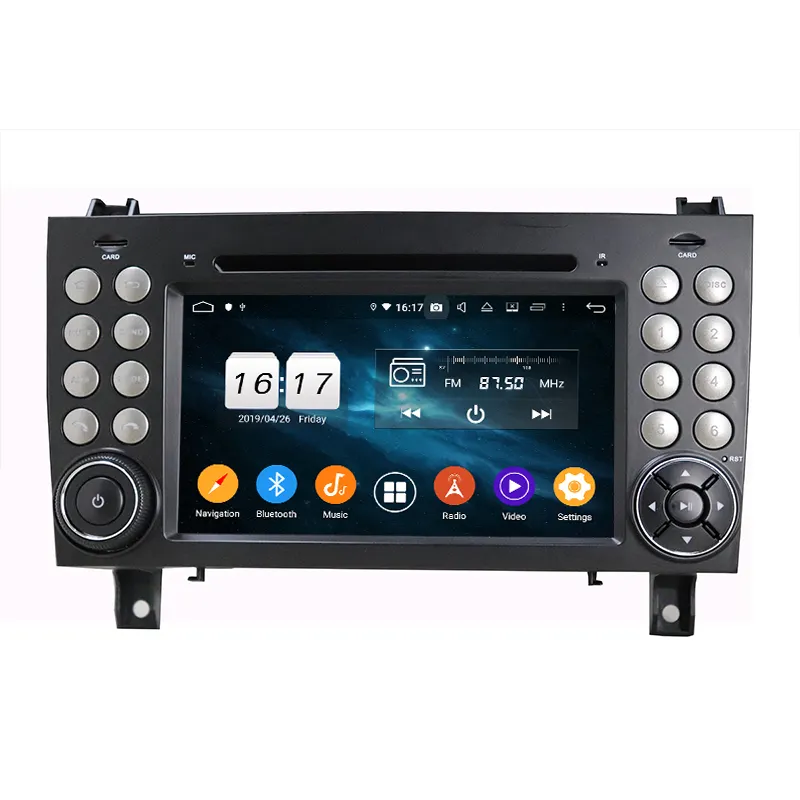 Klyde KD-7040 Car video DVD Player for SLK-Class R171 SLK200 280 300 350 55 with gps navigation car radio stereo