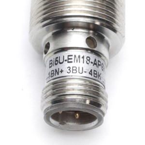 Sensor de Proximidad Plc <span class=keywords><strong>Bi5u</strong></span>-em18-<span class=keywords><strong>ap6x</strong></span>-h1141 Sin PNP, Alcance de 5 mm, M12 de 4 Pines, <span class=keywords><strong>M18</strong></span> para Producto con Garantía - Product Image 2