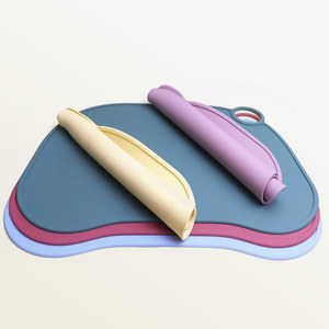 Tapis de table en silicone imprimés sur mesure, style classique, résistants à la chaleur, antiadhésifs, tapis de table pour bébé - Product Image 6