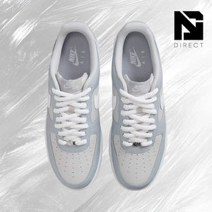 Nike Air Force 1 '07 Lv8 'wolf Grey Patent' Chaussures décontractées pour hommes, baskets respirantes - Product Image 3