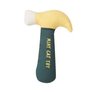 Juguetes para gatos con forma divertida, juguete de lona con menta para masticar, juguetes para ejercitar a los gatos, suministros interactivos para mascotas - Product Image 3