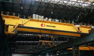 رافعة علوية ذات عارضة مزدوجة QD مع خطاف إضافي، الرافعة الرئيسية 20 طن / الرافعة الإضافية 5 طن - Product Image 2