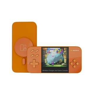 Banque d'alimentation sans fil magnétique avec consoles de jeux 2 en <span class=keywords><strong>1</strong></span>, banque d'alimentation avec jeux classiques, banque d'alimentation 3 en <span class=keywords><strong>1</strong></span> pour montre, écouteurs, iPhone - Product Image 2