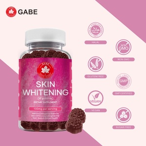 Gummies Complément Vitamines Compléments Blanchissants pour la Peau Adulte Gélifiés Collagène Éclaircissant Renforce les Ongles et la Santé des Cheveux - Product Image 3