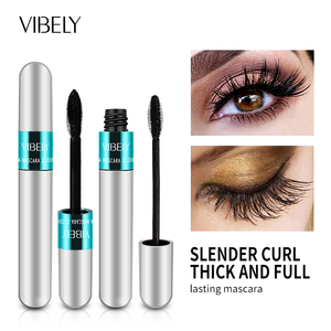 Hoge Kwaliteit Cosmetica Zwarte 3D Make-up Wimpervezelverlenging Dikke Krullende Vegan Waterproof Mascara - Product Image 2