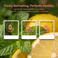 AegleWell Poudre d'électrolytes à la fraise, 6 électrolytes clés, mélange d'hydratation sans glucides pour les distributeurs mondiaux
