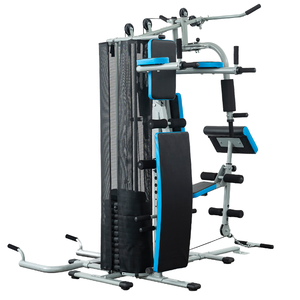 Hộ gia đình đa chức năng trạm Thiết bị tập thể dục đa Máy phòng tập thể dục với 45kg trọng lượng Stack - Product Image 2