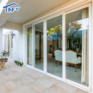 Cửa trượt cửa trượt 96x80 trượt Patio cửa hệ thống cửa trượt 3 Bảng điều chỉnh trượt cửa kính cửa trượt - Product Image 3