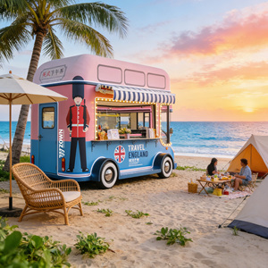 Commercial <b>Tea</b> Food Cart With Water Tap Mobile <b>Bubble</b> <b>Tea</b> Cart for Beverage Shop Outdoor Expansion - Product Image 1