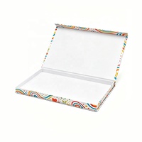 Boîtes cadeaux personnalisées en carton fin avec logo magnétique pour foulards hijab