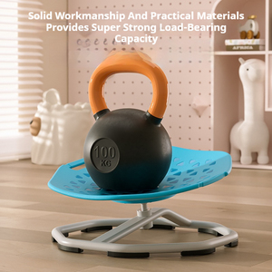 Kids Sensory Wobble Spinning <b>Chair</b> Plastic <b>Swivel</b> Seat for Physical Coordination Balance Training Sensory Therapy Equipment - Product Image 4