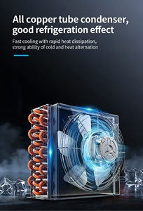 Machine à glace dure verticale professionnelle, porte latérale en acrylique, nettoyage facile, contrôle intelligent de la température, machine à gelato robuste - Product Image 5
