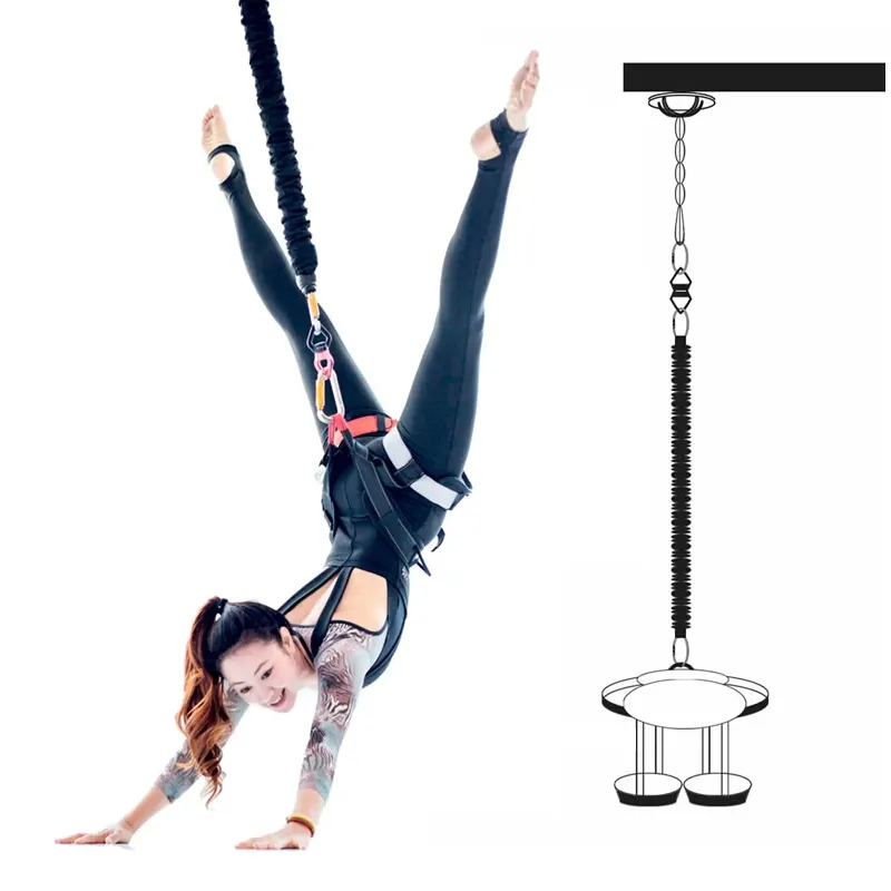 Bilink 100kg Yoga Elastic Training Segurança Combinado Casa Fitness Equipamentos Banda bungee jumping equipamentos