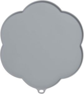 Plato Individual de flores de silicona Catit gris medio de estilo moderno para ocasiones de fiesta - Product Image 6