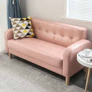 OEM ODM özel renk İskandinav tarzı konfor döşemeli arkalığı Cafe kanepeler siyah kanepe deri oturma odası kanepeleri