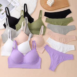 L'abito da donna in pizzo Sexy Lingerie T-pants è comodo e traspirante e non c' è un anello in acciaio per raccogliere il bottone del reggiseno. - Product Image 1