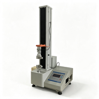 Microcomputer Tensile Tester Pull Strength Test Machine 200kg 0-500mm/min for Rubber Plastic Textile Tape Electronics Metal