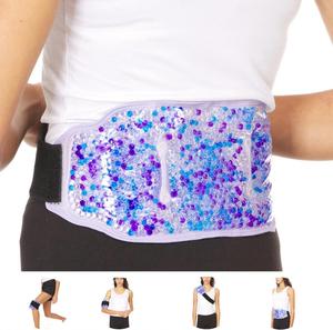 Bolsa de Gel Frío/Calor con Perlas de Gel |   9 Pulgadas |   Para aliviar el dolor de espalda, tobillo y brazos y refrescar |   Flexibles y Reutilizables - Product Image 1