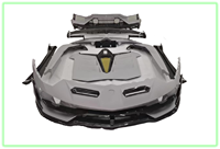 Kit carrosserie SVJ 1:1 pour Lamborghini LP700, montage direct, séparateur avant, diffuseur arrière, spoiler, amélioration extérieure haute performance