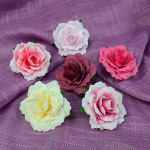 Petite tête de <span class=keywords><strong>camélia</strong></span> <span class=keywords><strong>en</strong></span> soie artificielle Offre Spéciale prix d'usine décorations murales pour réceptions de mariage <span class=keywords><strong>en</strong></span> fausse soie - Product Image 4