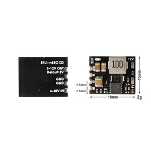 MICRO BEC โมดูลแปลงแรงดันไฟฟ้าแบบสเต็ปดาวน์ ช่วงแรงดันไฟฟ้าเข้ากว้าง 6-60V 2-12S แรงดันไฟฟ้าออกสามช่อง 5V 9V 12V ตัวควบคุมแรงดันไฟฟ้าแบบปรับได้สำหรับเครื่องบินบังคับวิทยุ - Product Image 3