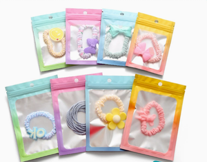 Colorful Frosted Aluminum Foil Gradient Bags Jewelry <b>Packaging</b> Bags <b>Plastic</b> <b>Packaging</b> Bags - Product Image 1