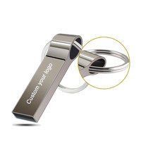 Promoción llavero unidad USB 64Gb 32Gb Pendrive 16GB 128GB Usb3.0 Stick Pen Drive Flash Usb disco llave USB