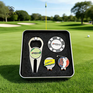 Kit cadeau de golf personnalisé direct usine, Outil de réparation de divots vert, Jetons de poker de golf personnalisables, Marqueurs de balle à <span class=keywords><strong>prix</strong></span> bas, Ventes en promotion - Product Image 2
