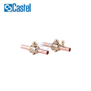 Válvulas de bola Castel de 1/2 pulgada con conexión a presión para bomba de agua de alta presión 650 psi, función de descarga de aguas residuales - Product Image 1