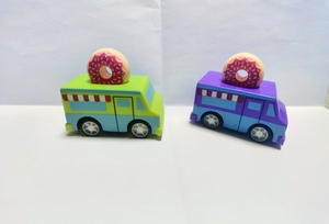 Mini nhựa kéo trở lại Donut Đảng xe tải - Product Image 6