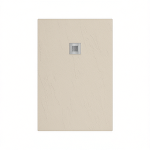 Receveur de douche rectangulaire en béton 70 x 140 cm avec drain pour salle de bain - Product Image 3