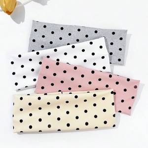 Bandeaux élastiques polyvalents à pois <span class=keywords><strong>pour</strong></span> femmes Bandeaux de sport confortables <span class=keywords><strong>pour</strong></span> la forme physique et la course à pied quotidiennes - Product Image 1