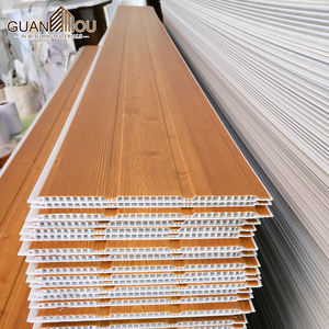 Techo de PVC de Fácil Instalación, Techo de PVC con Aspecto de Madera, Plafón Impermeable <span class=keywords><strong>para</strong></span> Renovación del Hogar - Product Image 1