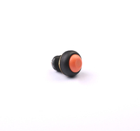 Interrupteur à bouton rond TOOWEI de 12 mm avec borne à souder, étanche IP67, pour mini-excavatrice